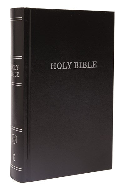 KJV, Pew Bible, Hardcover, Black, Red Letter, Comfort Print:  Holy Bible, King James Version