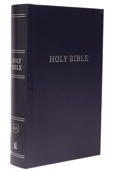 KJV, Pew Bible, Hardcover, Blue, Red Letter, Comfort Print:  Holy Bible, King James Version