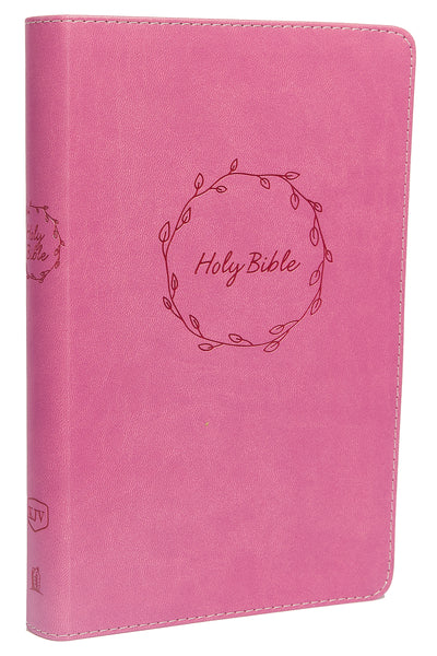 KJV, Deluxe Gift Bible, Red Letter Edition, Comfort Print – Leathersoft™, Pink by HarperCollins