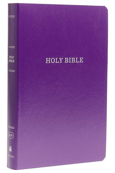 KJV Holy Bible: Gift and Award, Purple Leather-Look, Red Letter, Comfort Print: King James Version:  Holy Bible, King James Version