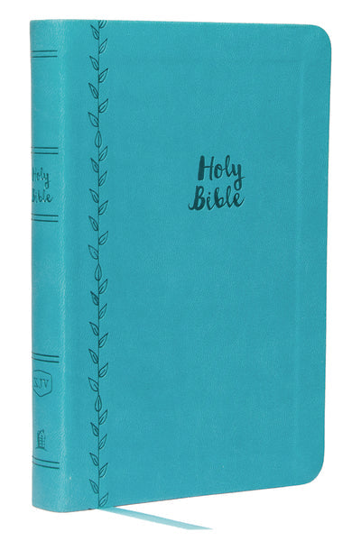 KJV, Value Thinline Bible, Large Print, Red Letter Edition, Comfort Print – Leathersoft™ Large Print, Teal by HarperCollins
