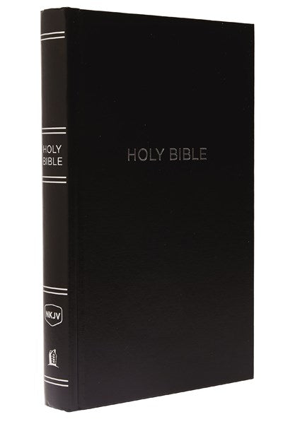 NKJV, Pew Bible, Hardcover, Black, Red Letter, Comfort Print:  Holy Bible, New King James Version