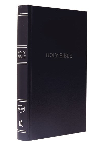 NKJV, Pew Bible, Hardcover, Blue, Red Letter, Comfort Print:  Holy Bible, New King James Version
