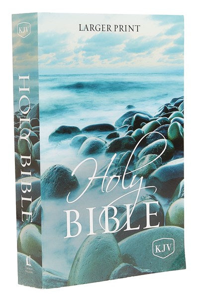 KJV, Holy Bible, Larger Print, Paperback, Comfort Print:  Holy Bible, King James Version
