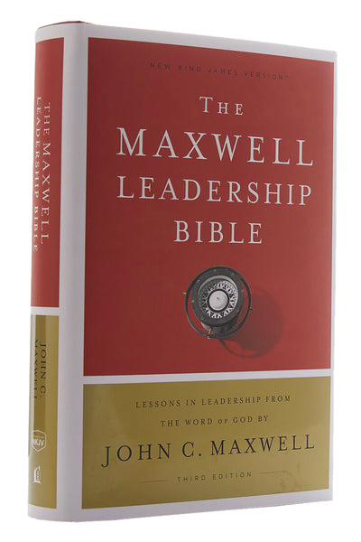 NKJV, Maxwell Leadership Bible, Third Edition, Comfort Print: Holy Bible, New King James Version – Hardcover, Charcoal Gray