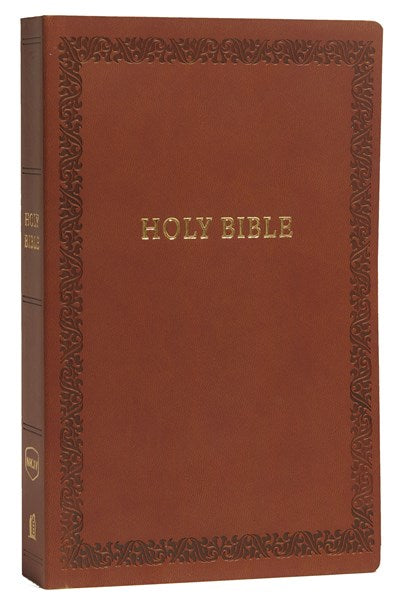 NKJV, Holy Bible, Soft Touch Edition, Leathersoft, Brown, Comfort Print:  Holy Bible, New King James Version