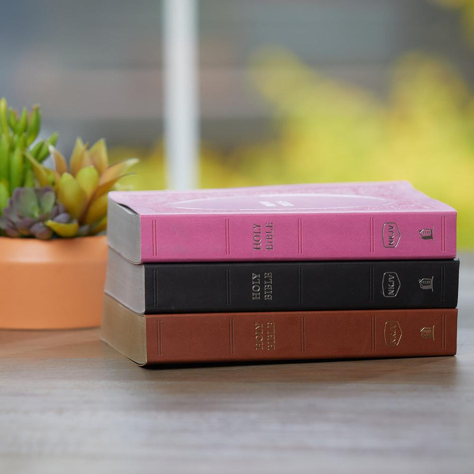 Holy Bible (NKJV) - Black Leathersoft by HarperCollins, product view 2