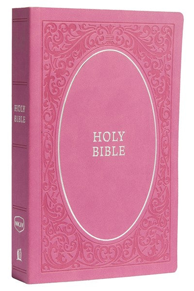 NKJV, Holy Bible, Soft Touch Edition, Leathersoft, Pink, Comfort Print:  Holy Bible, New King James Version