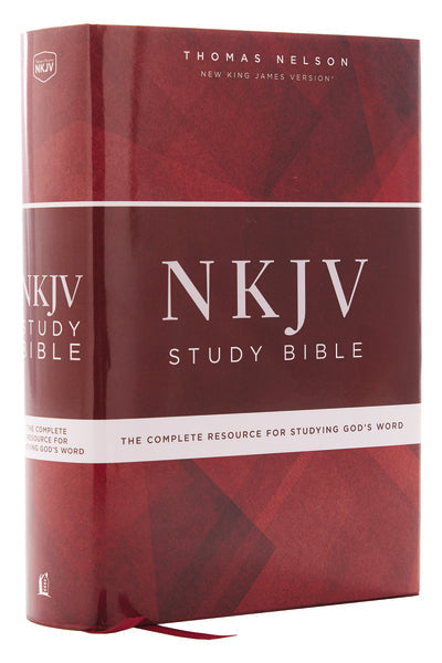 NKJV Study Bible, Comfort Print: The Complete Resource for Studying God’s Word – Hardcover by HarperCollins