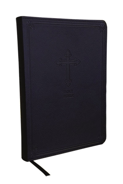 KJV, Value Thinline Bible, Large Print, Red Letter Edition, Comfort Print – Leathersoft™ Large Print, Black by HarperCollins