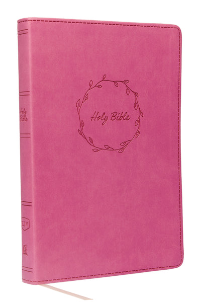 KJV, Value Thinline Bible, Large Print, Red Letter Edition, Comfort Print – Leathersoft™ Large Print, Pink by HarperCollins