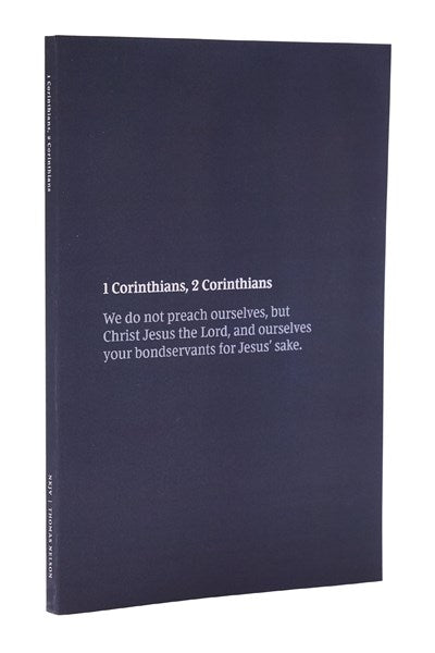 NKJV Bible Journal - 1-2 Corinthians, Paperback, Comfort Print:  Holy Bible, New King James Version