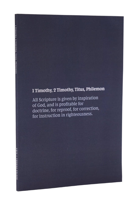 Bible Journal (NKJV) - 1-2 Timothy, Titus & Philemon - Paperback by HarperCollins