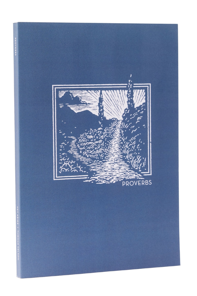 Abide Paperback Bible Journal (NET) - Proverbs by HarperCollins