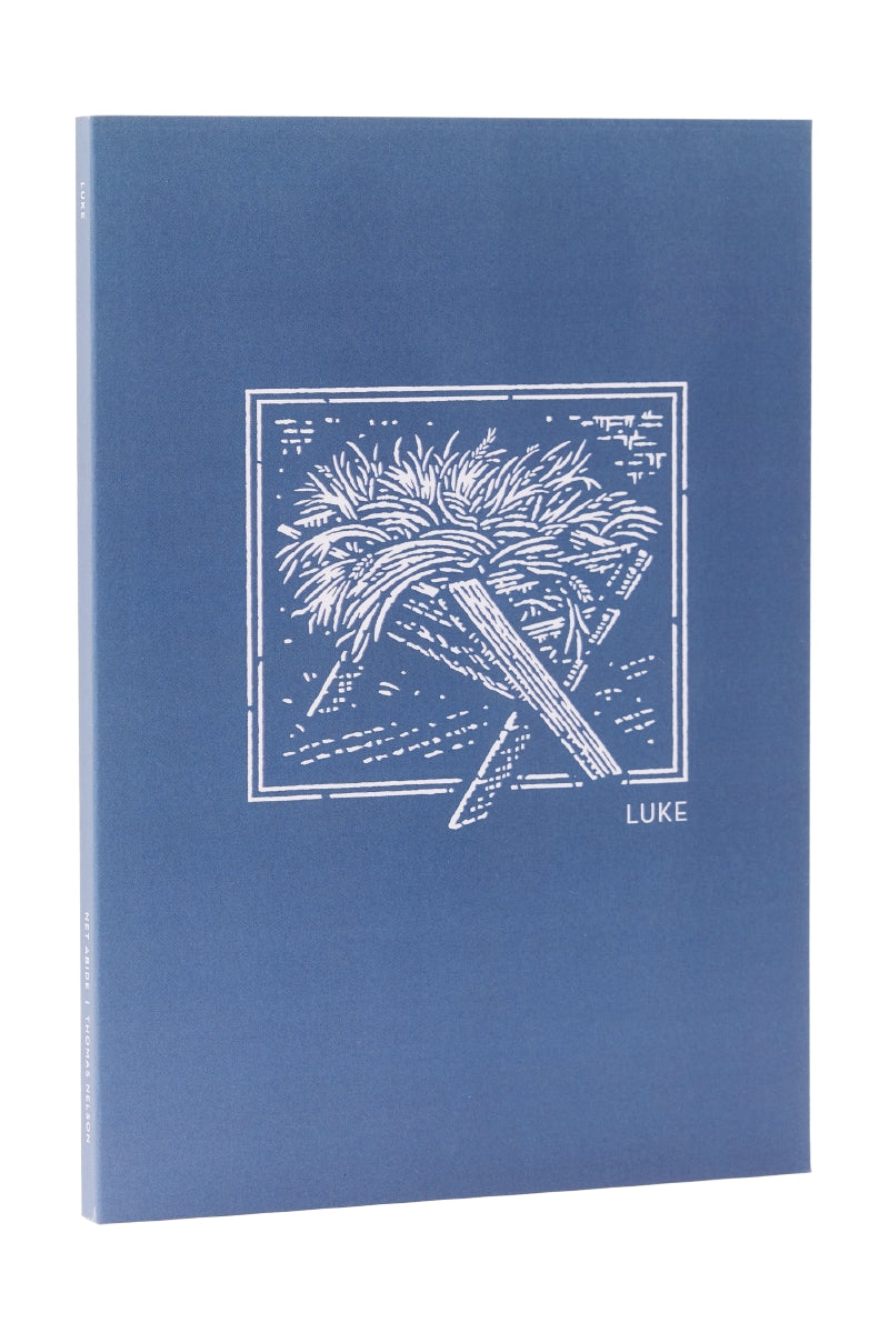 Abide Paperback Bible Journal (NET) - Luke by HarperCollins