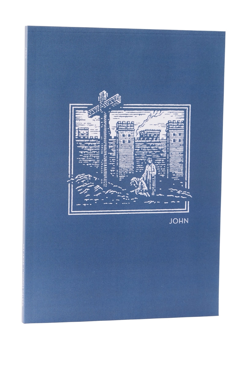 Abide Paperback Bible Journal (NET) - John by HarperCollins