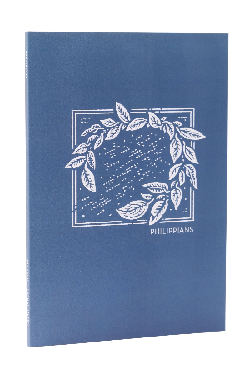 Abide Paperback Bible Journal (NET) - Philippians by HarperCollins