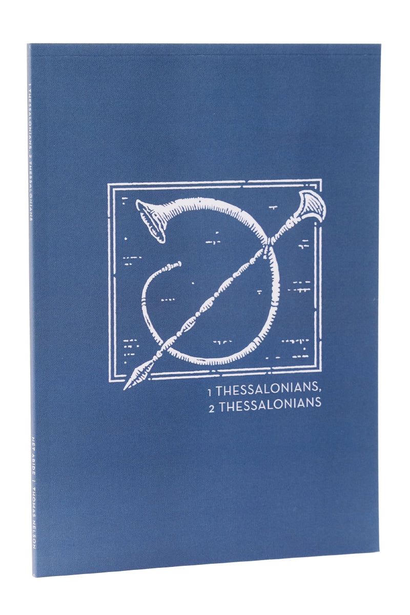 Abide Paperback Bible Journal (NET) - 1-2 Thessalonians by HarperCollins