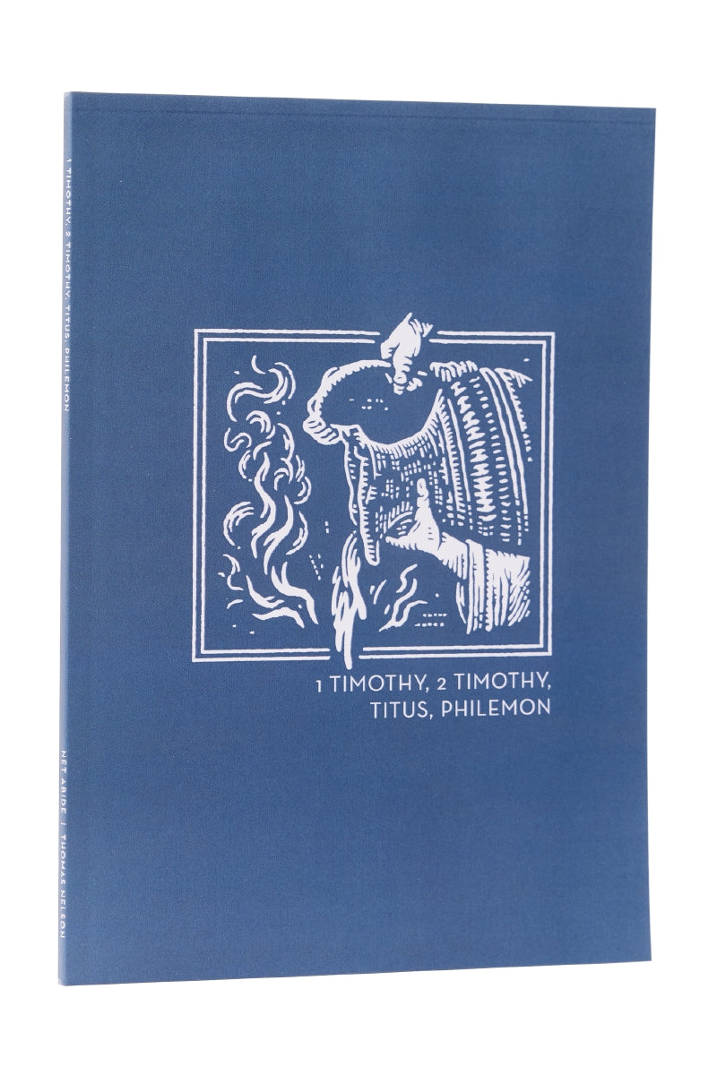 Abide Paperback Bible Journal (NET) - 1-2 Timothy & Titus & Philemon by HarperCollins
