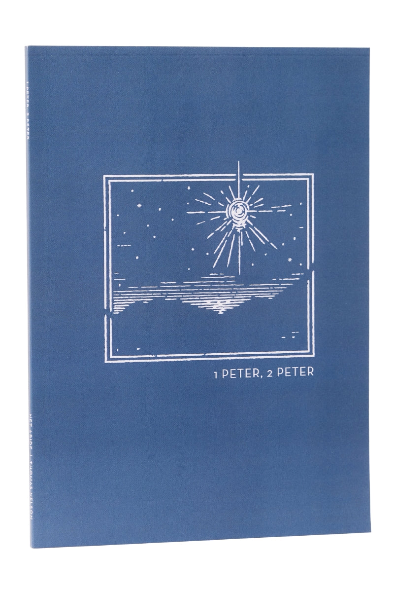Abide Paperback Bible Journal (NET) - 1-2 Peter by HarperCollins