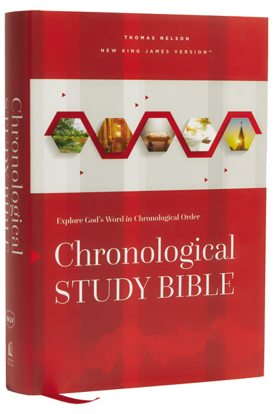 NKJV, Chronological Study Bible, Comfort Print: Holy Bible, New King James Version – Hardcover by HarperCollins