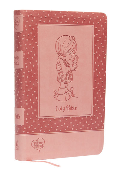 ICB, Precious Moments Bible, Leathersoft: International Children's Bible – For Kids Ages 6 to 12 – Leathersoft™, Pink
