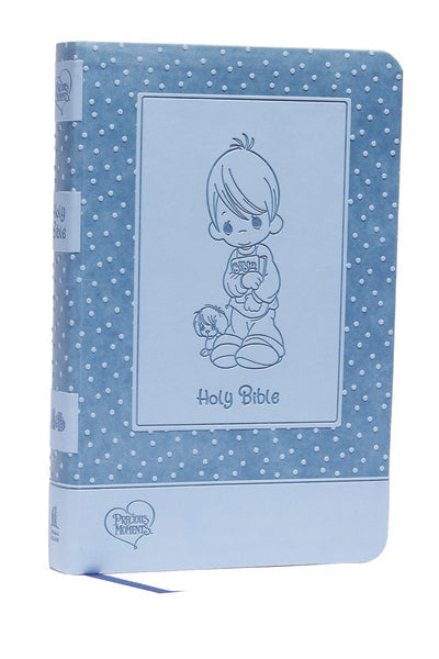 ICB, Precious Moments Bible, Leathersoft: International Children's Bible – For Kids Ages 6 to 12 – Leathersoft™, Blue