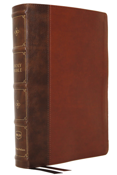 NKJV, Large Print Verse-by-Verse Reference Bible, Maclaren Series: Holy Bible, New King James Version – Leathersoft™ Large