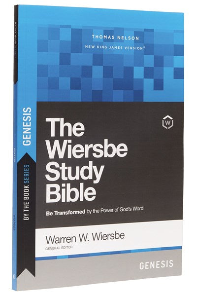 By the Book Series: Wiersbe, Genesis, Paperback, Comfort Print:  Be Transformed by the Power of God’s Word