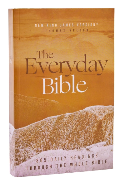 NKJV, The Everyday Bible, Red Letter, Comfort Print: 365 Daily Readings Through the Whole Bible – Softcover by HarperCollins