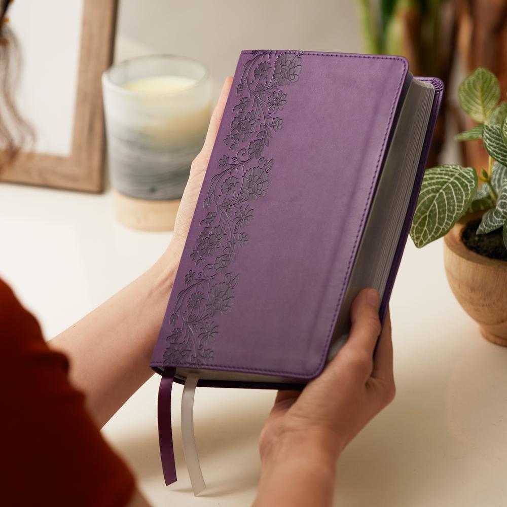 KJV, Personal Size Large Print Single-Column Reference Bible, Red Letter Edition, Comfort Print, product view 2