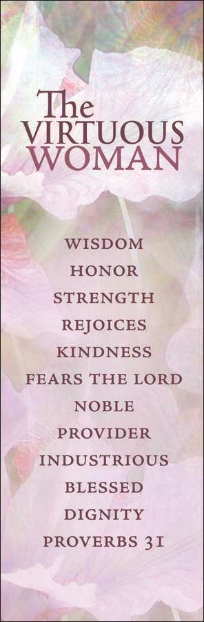 Inspirational Bookmark: Proverbs 31 (Package of 25) by Broadman and Holman