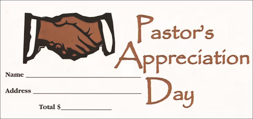Offering Envelope: Pastor's Appreciation Day (Package of 100)