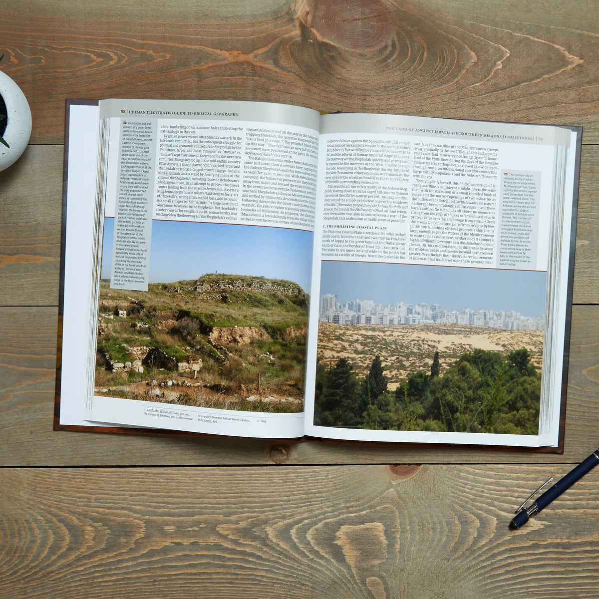 Holman Illustrated Guide To Biblical Geography by Broadman and Holman, product view 2