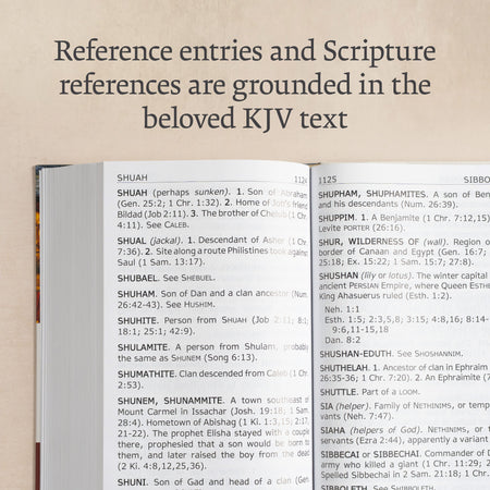 KJV Super Giant Print Dictionary & Concordance by Broadman and Holman, product view 8