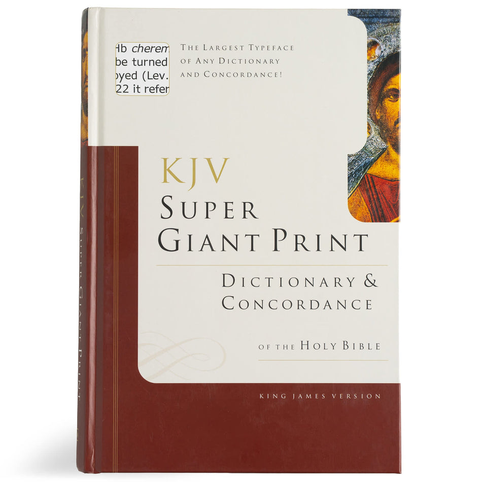 KJV Super Giant Print Dictionary & Concordance by Broadman and Holman