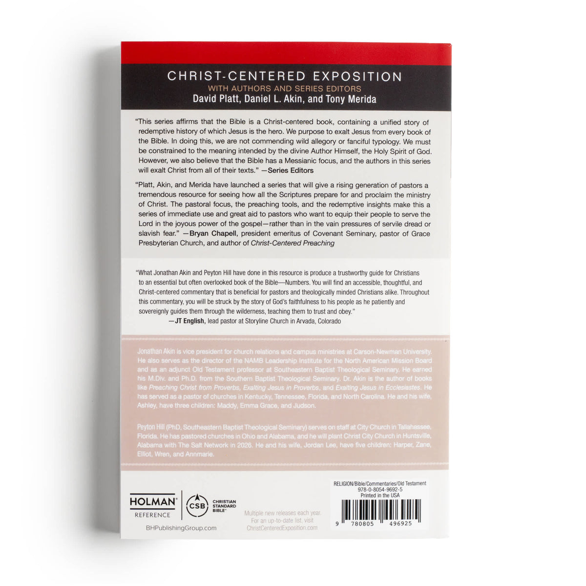 Exalting Jesus in Numbers by Broadman and Holman, product view 8