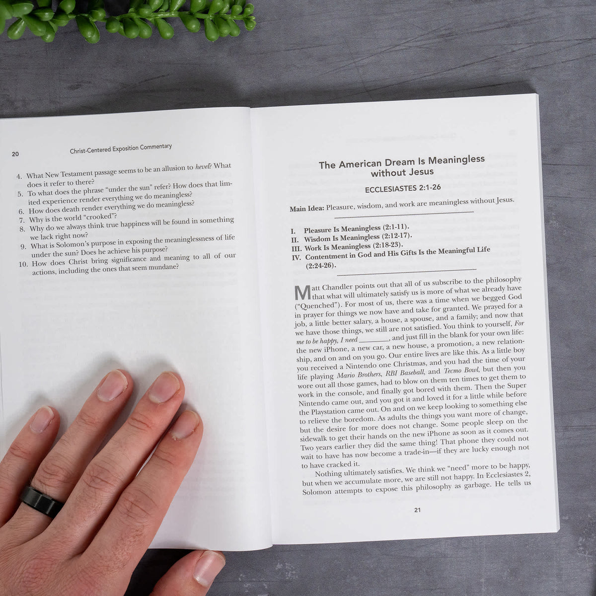 Exalting Jesus in Ecclesiastes by Broadman and Holman, product view 6