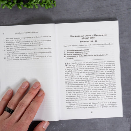 Exalting Jesus in Ecclesiastes by Broadman and Holman, product view 6