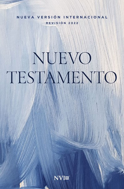 NVI, Nuevo Testamento, Revisión 2022, Tapa Rústica, Azul  Vida, Biblica