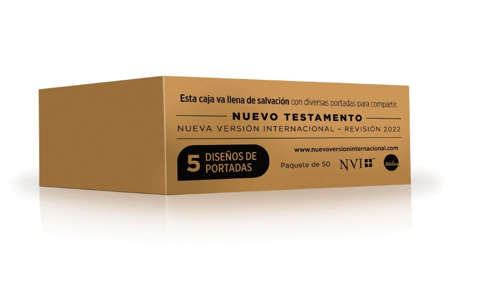 NVI, Nuevo Testamento, Revisión 2022, Tapa Rústica, Paquete Variado (50) by HarperCollins