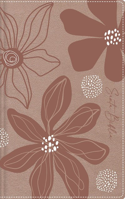 RVR60, Biblia de Estudio para Jóvenes Adolescentes, Leathersoft, Oro Rosa, Palabras de Jesús en Rojo, Comfort Print