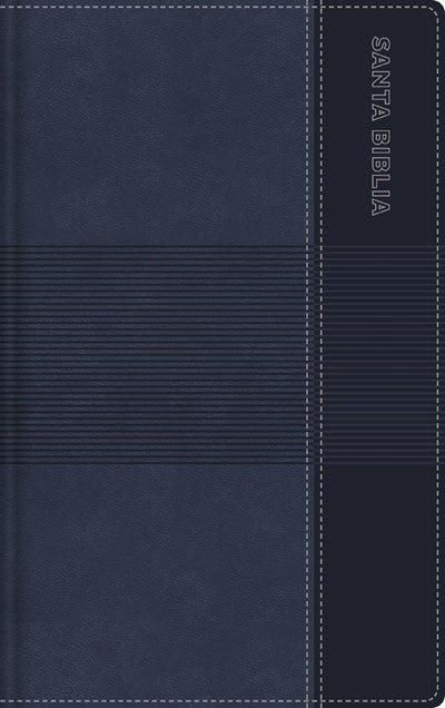RVR60, Biblia de Estudio para Jóvenes Adolescentes, Leathersoft, Azul, Palabras de Jesús en Rojo, Comfort Print