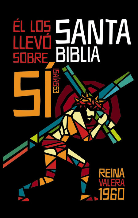 RVR60, Santa Biblia, Premio y Regalo, Letra grande, Tapa dura, Isaías 53, Palabras de Jesús en Rojo, Comfort Print