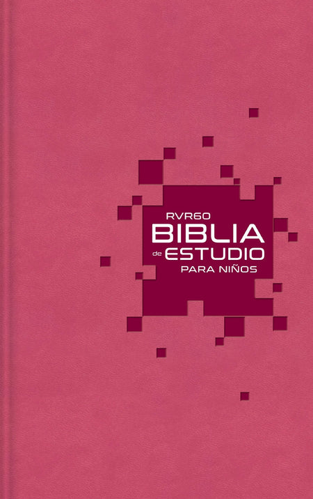 RVR60 Biblia de estudio para niños: La Biblia para niños más completa – Leathersoft™, Pink by HarperCollins