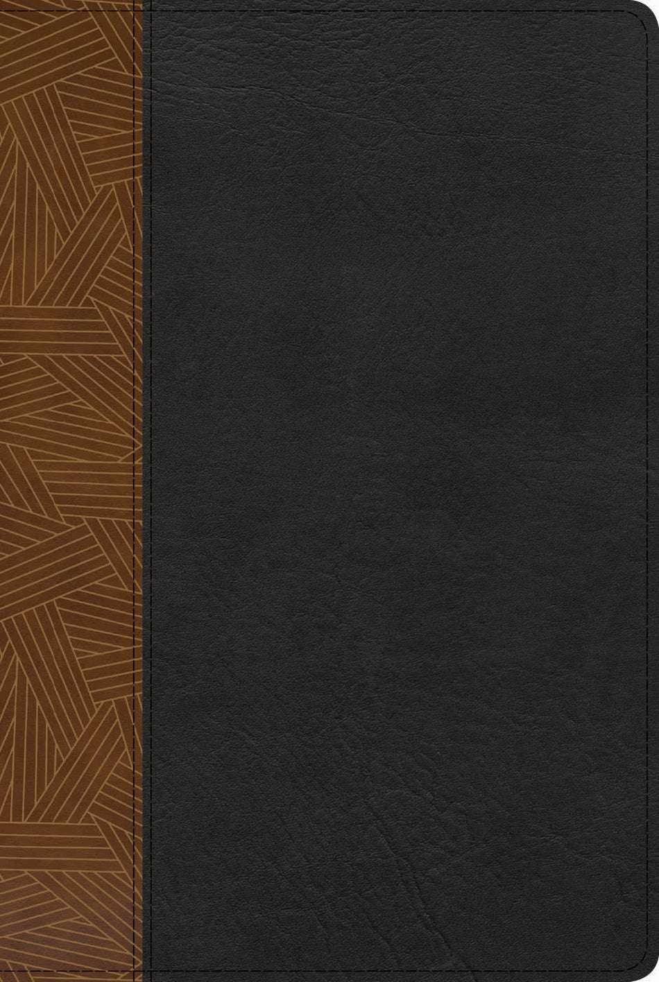 1960  Biblia de Estudio Arcoíris (RVR) tostado/negro símil piel