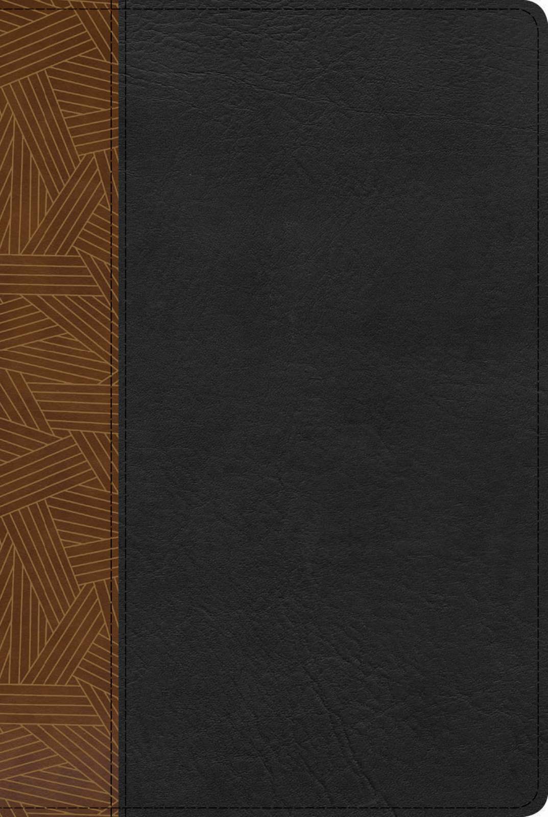 RVR 1960 Biblia de Estudio Arcoíris, tostado/negro símil piel con índice by Broadman and Holman