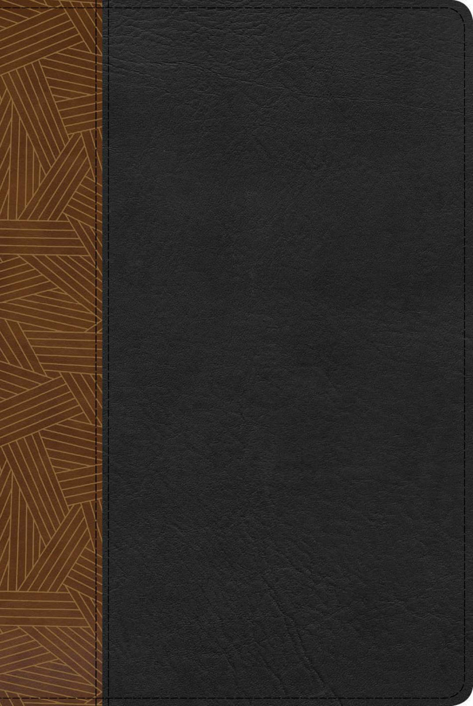 RVR 1960 Biblia de Estudio Arcoíris, tostado/negro símil piel con índice by Broadman and Holman