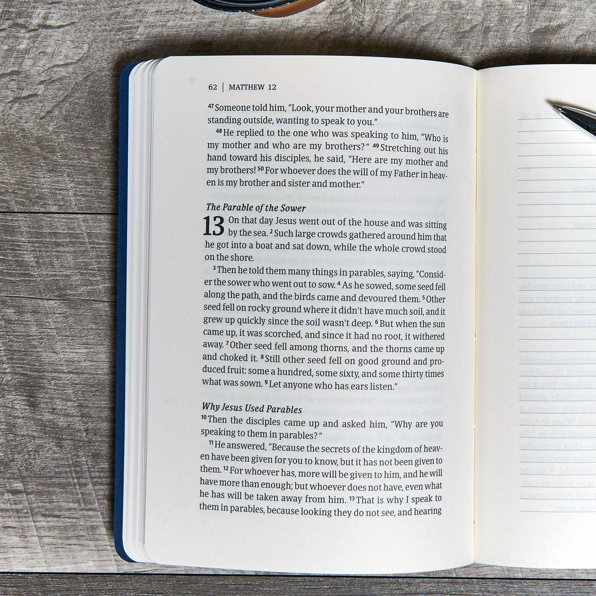 Scripture Notebook (CSB) - Matthew by Broadman and Holman, product view 4