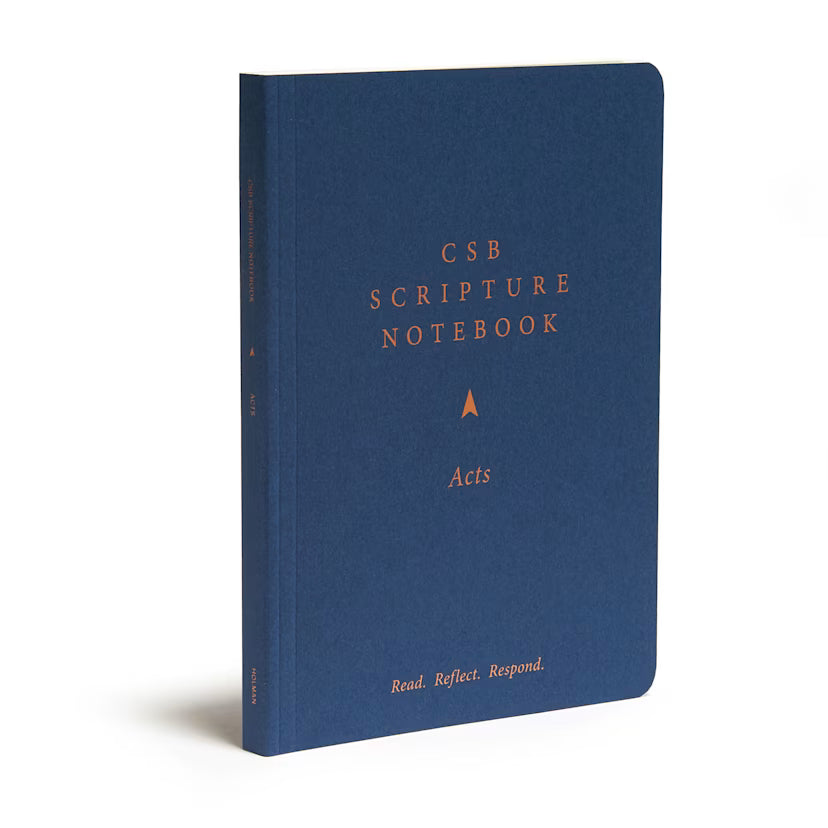 CSB Scripture Notebook, Acts: Read. Reflect. Respond.